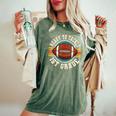 Ready To Tackle 1St Grade Football First Day Boys Toddlers Women's Oversized Comfort T-Shirt Moss