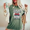 Uper Boxing Mom Guantes De Boxeo Y Boxeadores De Apoyo Cuello Camiseta extragrande cómoda para mujer Moss