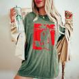 Zombiekateboarder Distressed Zombie Lovers Hombres Es In Mangas Camiseta extragrande cómoda para mujer Moss
