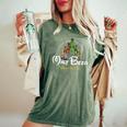モルトビール、 Malt Beer Dreams Come True 面白いビールパロディー レディースオーバーサイズコンフォートTシャツ Moss