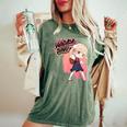 和田ダン しぐれ うい ロリ ダンス ダンス アニメ 女の子 レディースオーバーサイズコンフォートTシャツ Moss