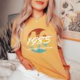 40歳の誕生日 男性 女性 40歳 1985年生まれ レディースオーバーサイズコンフォートTシャツ Mustard
