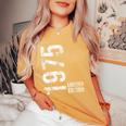 50歳の誕生日 男性 女性 50歳 1975年 誕生日プレゼント レディースオーバーサイズコンフォートTシャツ Mustard