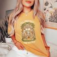 I'll Protect You Kitten Wolf Meme Joke 皮肉な女性 男性 レディースオーバーサイズコンフォートTシャツ Mustard