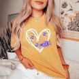 Love Cheer Girl チアリーディング チアリーダー チア練習 レディースオーバーサイズコンフォートTシャツ Mustard