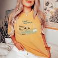オーストラリアシドニーシティお土産ギフト 男性 女性 レディースオーバーサイズコンフォートTシャツ Mustard