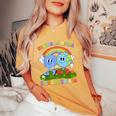 Chinga La Migra Chinga Tu Maga Rainbow Immigration Rights Women's Oversized Comfort T-Shirt Yam
