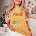 Legend 2004 21St Birthday For 21 Year Old Women's Oversized Comfort T-Shirt Yam