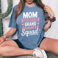 Mom Daughter Granddaughterquad マッチングママ 母の日 レディースオーバーサイズコンフォートTシャツ Blue Jean