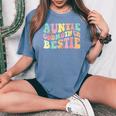 Auntie Godmother Bestie Aunt God Mother Bestie Women's Oversized Comfort T-Shirt Mustard
