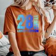 28歳 男性 ギフト 28歳 誕生日プレゼント 女性用 レディースオーバーサイズコンフォートTシャツ Yam