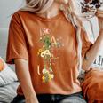 Beauty Flower（5） レディースオーバーサイズコンフォートTシャツ Yam
