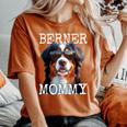 Berner Mommyバーニーズマウンテンドッグ ママ 犬 ママ 母の日 バーニーズマミー レディースオーバーサイズコンフォートTシャツ Yam