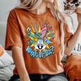 Bugs Bunny What's Up Doc レディースオーバーサイズコンフォートTシャツ Yam