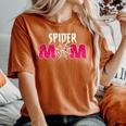 Groovy Spider Mom Matching Family Party Mama Women's Oversized Comfort T-Shirt Yam