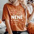 It's A Nene Thing Sayings Cute Grandma Women's Oversized Comfort T-Shirt Yam
