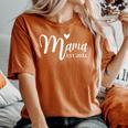Mama Heart Est2022 Cute Pregnancy New Moms & Mothers-To-Be Women's Oversized Comfort T-Shirt Yam