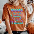 Mama Of The Birthday マーメイドファミリーマッチング レディースオーバーサイズコンフォートTシャツ Yam