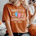 Promoted To Grandma 2025Oon To Be Grandma 母の日 2025 レディースオーバーサイズコンフォートTシャツ Yam