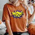 Wow Wow Dad Mom メンズ レディース ボーイズ ガールズ ファニーギフトtシャツ レディースオーバーサイズコンフォートTシャツ Yam