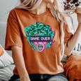ゲームオーバー・メドゥーサ Alt Indie Aestheticaporwave Egirl Eboy レディースオーバーサイズコンフォートTシャツ Yam