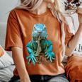 トカゲ イグアナ クール 爬虫類 グラフィック – 男性、女性、男の子、女の子。 レディースオーバーサイズコンフォートTシャツ Yam