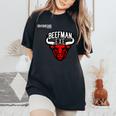 BeefmanExe_11_梅林聡貴 レディースオーバーサイズコンフォートTシャツ Black