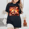 Gyomanism レディースオーバーサイズコンフォートTシャツ Black