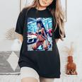 Hot Girl On メンズ Hot Asian Girl 輸入モデル レディースオーバーサイズコンフォートTシャツ Black