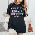 Soon To Be Mom 2025 妊娠中のお知らせ 2025 レディースオーバーサイズコンフォートTシャツ Black