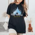 モルトウイスキー、 Malt Whiskey Dreams Come True 面白いパロディ レディースオーバーサイズコンフォートTシャツ Black