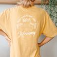 Black Mommy Mothers-Day Afro Hair Melanin Pride Mama Mom Women's Oversized Comfort T-Shirt Back Print Yam Black Mommy Mothers-Day Afro Hair Melanin Pride Mama Mom Women's Oversized Comfort T-Shirt Back Print Yam