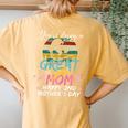 You're Doing A Great Job Mom Happy 2Nd Mother's Day Women's Oversized Comfort T-Shirt Back Print Yam
