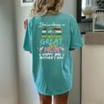 You're Doing A Great Job Mom Happy 2Nd Mother's Day Women's Oversized Comfort T-Shirt Back Print Chalky Mint