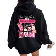 Mother Day I'm Not Like A Regular Mom I'm A Cool-Mom Women Oversized Hoodie Back Print Black
