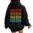 面白いtシャツ 酒 ビール Beer 飲み おもしろ 英語 文字入り 飲み会 酒好き メンズ レディース レディース オーバーサイズ パーカー バックプリント Black