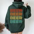 面白いtシャツ 酒 ビール Beer 飲み おもしろ 英語 文字入り 飲み会 酒好き メンズ レディース レディース オーバーサイズ パーカー バックプリント Navy Blue