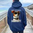 Jack Russell Mommyジャック・ラッセル ママ 母の日 お母さん ジャック・ラッセル・テリア レディース オーバーサイズ パーカー バックプリント Forest