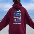50歳の誕生日男性女性50歳限定版1975 レディース オーバーサイズ パーカー バックプリント Maroon