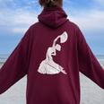 フラメンコ ダンサー ドレス スペイン エスパーニャ 女性用 男性用 フラメンコ レディース オーバーサイズ パーカー バックプリント Maroon