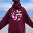 近日公開 2025Oon To Be Mom Est 2025 レディース オーバーサイズ パーカー バックプリント Maroon