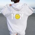 Water Polo Mom Game Day Team Mama Love Mother Women Women Oversized Hoodie Back Print White