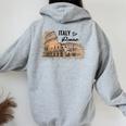 Italia Coliseo Roma Italia Amantes Hombres Es Niños Women Oversized Hoodie Back Print Sport Grey