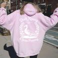 Duck Raising And Jesus Praising クリスチャンアヒル農家 長袖tシャツ レディース オーバーサイズ パーカー バックプリント Light Pink