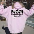 Mom Daughter Granddaughter Squad Matching Mom Mother's Day Women Oversized Hoodie Back Print Light Pink