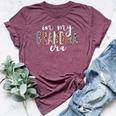 In My Grandma Era Leopard Letter Print Grandma Bella Canvas T-shirt Heather Maroon In My Grandma Era Leopard Letter Print Grandma Bella Canvas T-shirt Heather Maroon