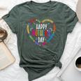 Happy Mother's Day For Mom Grandma Mother's Day Bella Canvas T-shirt Heather Forest Happy Mother's Day For Mom Grandma Mother's Day Bella Canvas T-shirt Heather Forest
