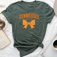 Vintage Tennessee Orange Cowgirl Coquette Bow Girl Tn Bella Canvas T-shirt Heather Forest Vintage Tennessee Orange Cowgirl Coquette Bow Girl Tn Bella Canvas T-shirt Heather Forest