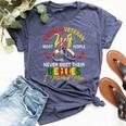 Vietnam Veteran Wife People Never Meet Heroes I Married Mine Bella Canvas T-shirt Heather Navy