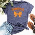 Vintage Tennessee Orange Cowgirl Coquette Bow Girl Tn Bella Canvas T-shirt Heather Navy Vintage Tennessee Orange Cowgirl Coquette Bow Girl Tn Bella Canvas T-shirt Heather Navy